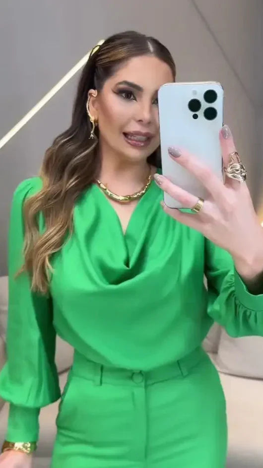 Conjunto Taylor – Blusa e Calça