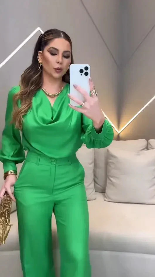 Conjunto Taylor – Blusa e Calça