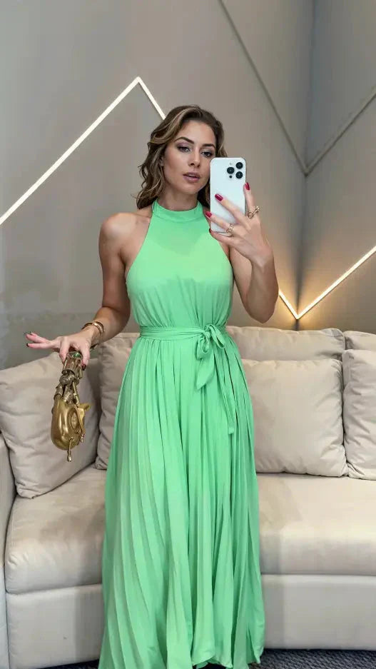 Vestido Olivia Grace – Elegância e Leveza em Perfeita Harmonia!